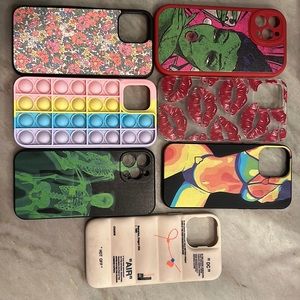 pack of 7 Iphone 12 Pro max cases